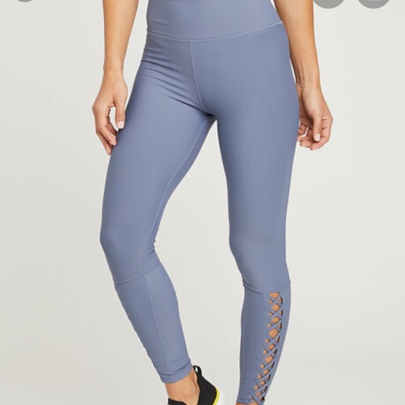 Worn once Soulcycle Lace Up leggings sz XS - Picture 3 of 4